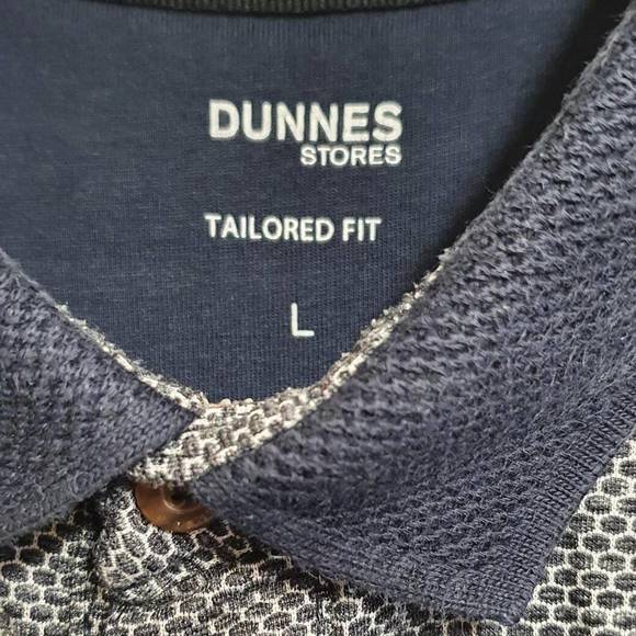 Mens Dunnes Stores Grey Polo Shirt UK Large - Picture 3 of 4